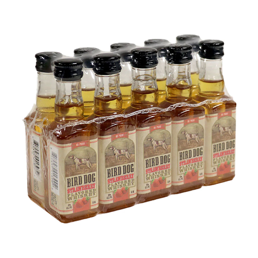 Bird Dog Strawberry Flavored Whiskey 50mL 10pk