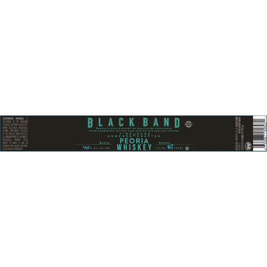 Black Band Peoria Whiskey