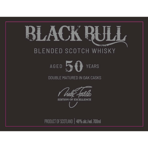Black Bull 50 Year Old