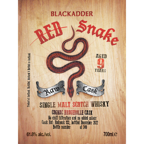 Blackadder Red Snake 133