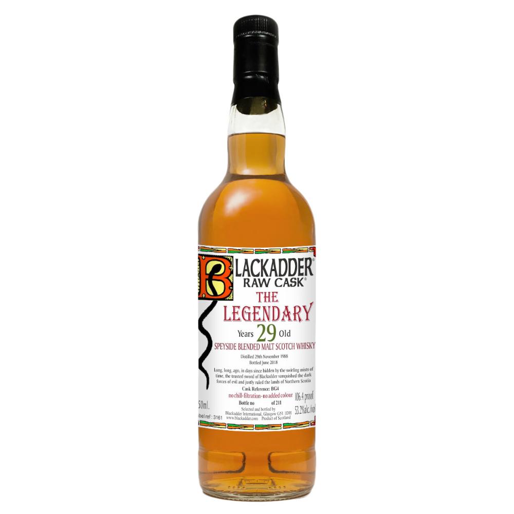 Blackadder The Legendary Burnside 29 Year Old Raw Cask