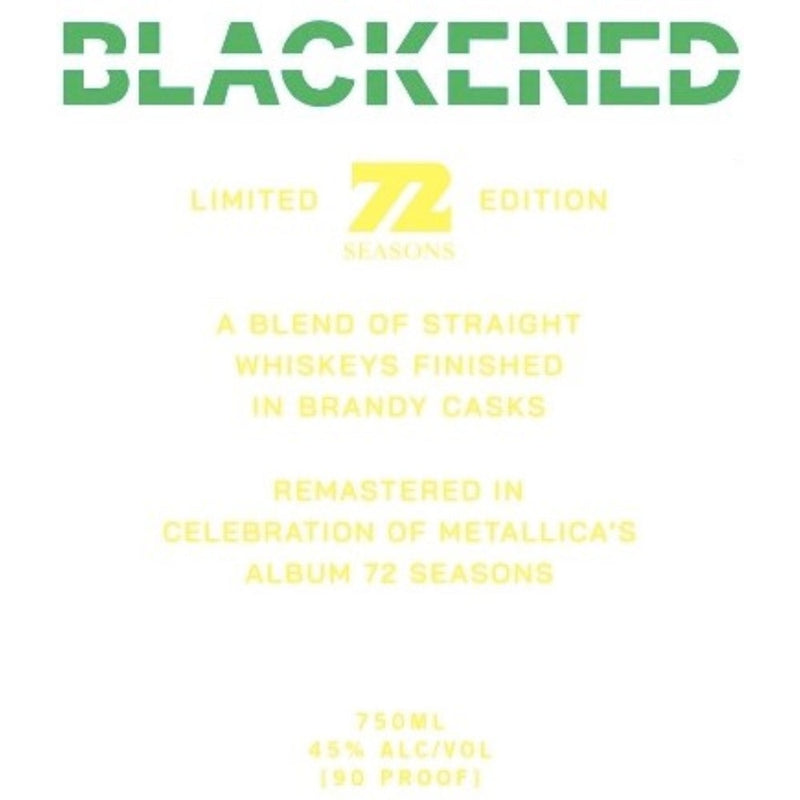 Blackened 72 Seasons Limited Edition By Metallica