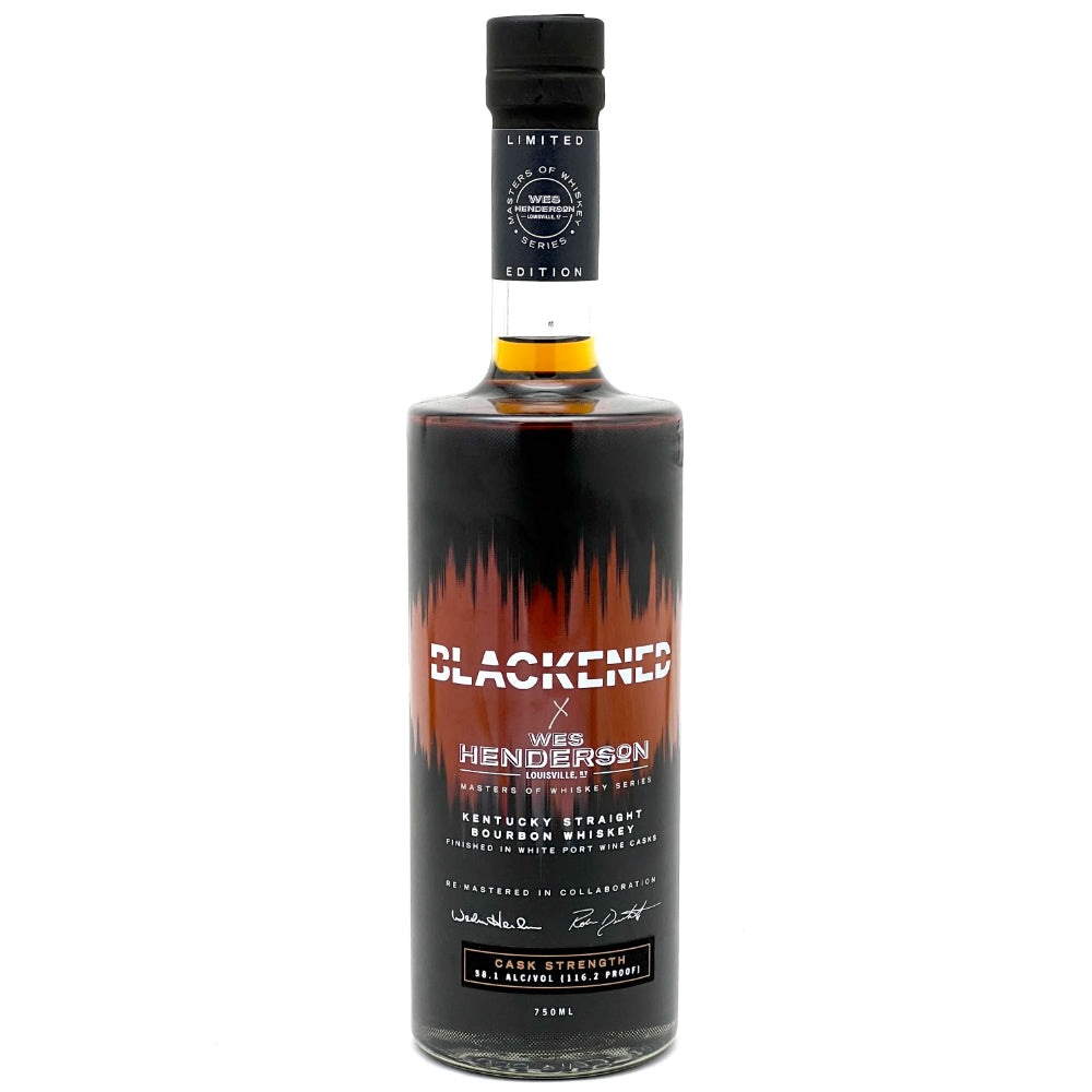 Blackened X Wes Henderson Cask Strength Bourbon By Metallica