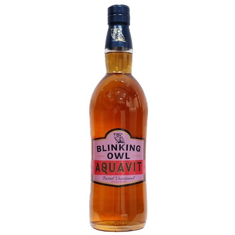 Buy Blinking Owl Barrel Vacationed Aquavit® Online Aquavit Delivered