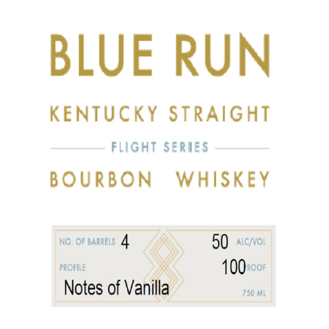 Blue Run Flight Series Kentucky Straight Bourbon