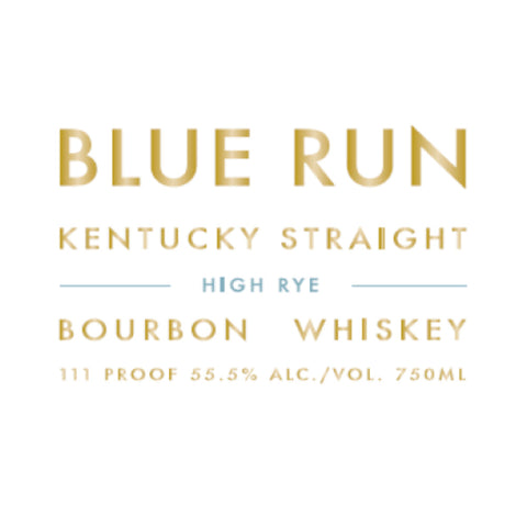 Blue Run High Rye Bourbon Whiskey