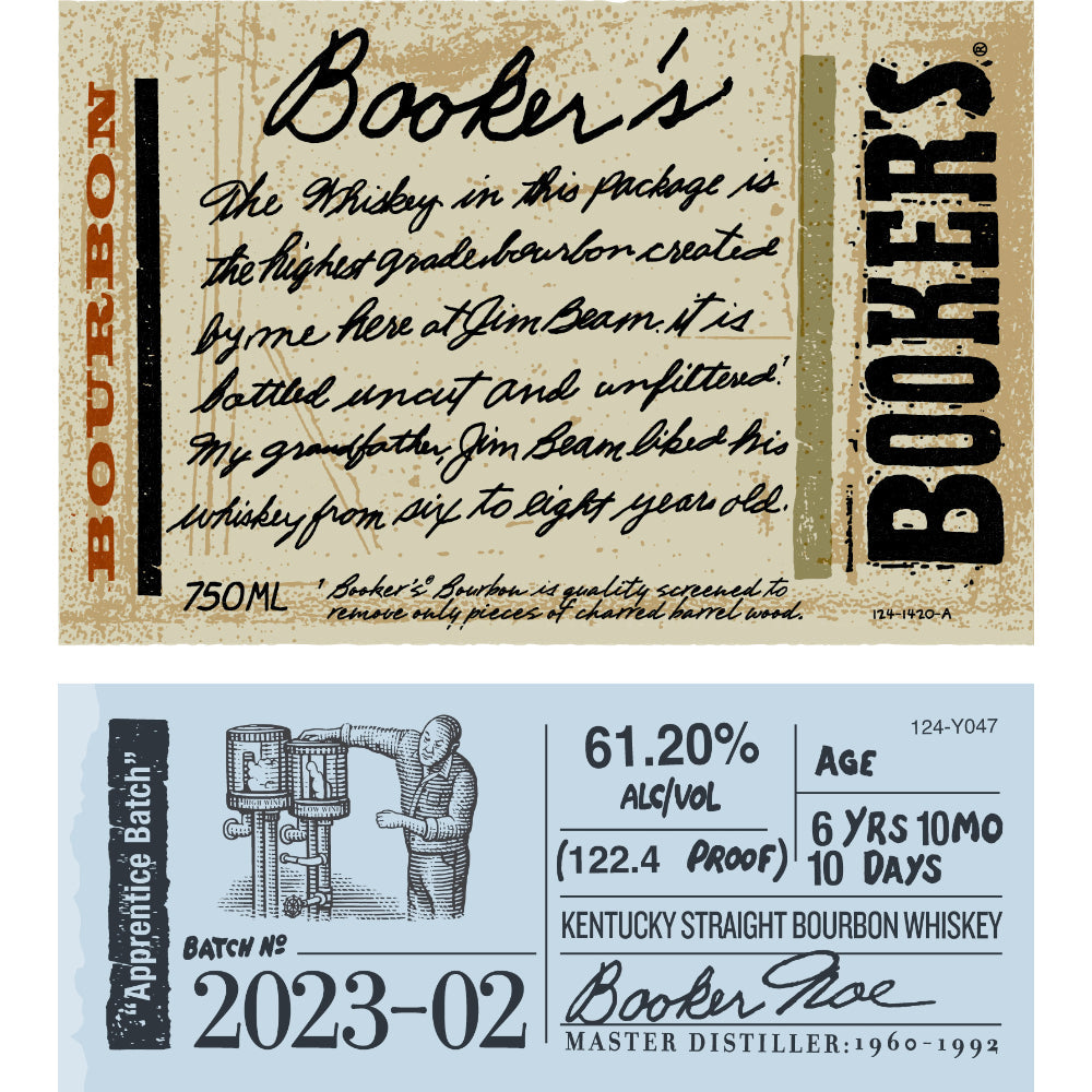 Booker's Bourbon 2023-02 “Apprentice Batch”