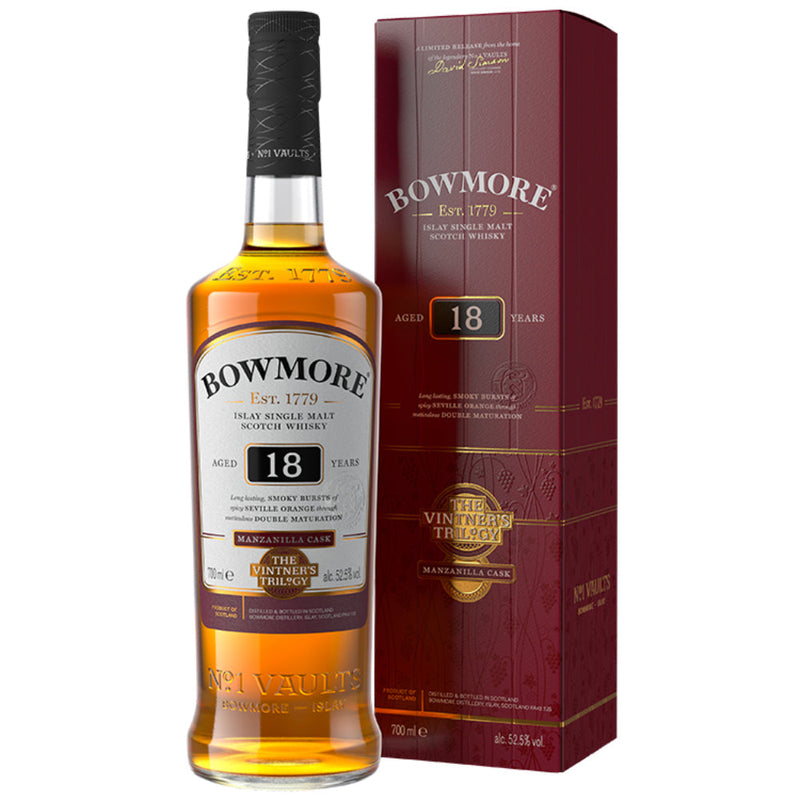 Bowmore Vintner’s Trilogy: 18 Year Old Double Matured Manzanilla