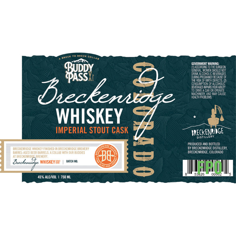 Breckenridge Whiskey Imperial Stout Cask