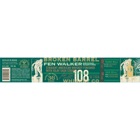 Broken Barrel Fen Walker Second Sighting Straight American Whiskey