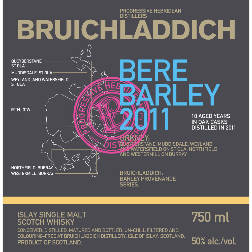 Bruichladdich Bere Barley 2011