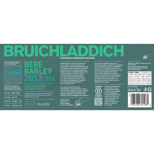 Bruichladdich Bere Barley 2013