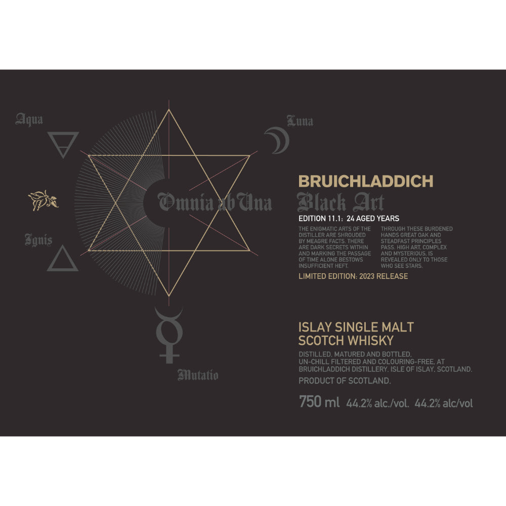 Bruichladdich Black Art Edition 11.1 Aged 24 Years