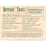 Buffalo Trace Experimental Collection Peated Bourbon