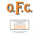 Buffalo Trace O.F.C. Vintage Bourbon 1982