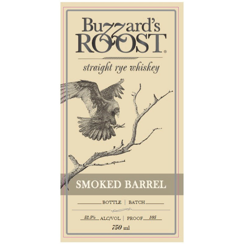 Buzzard’s Roost Smoked Barrel Straight Rye