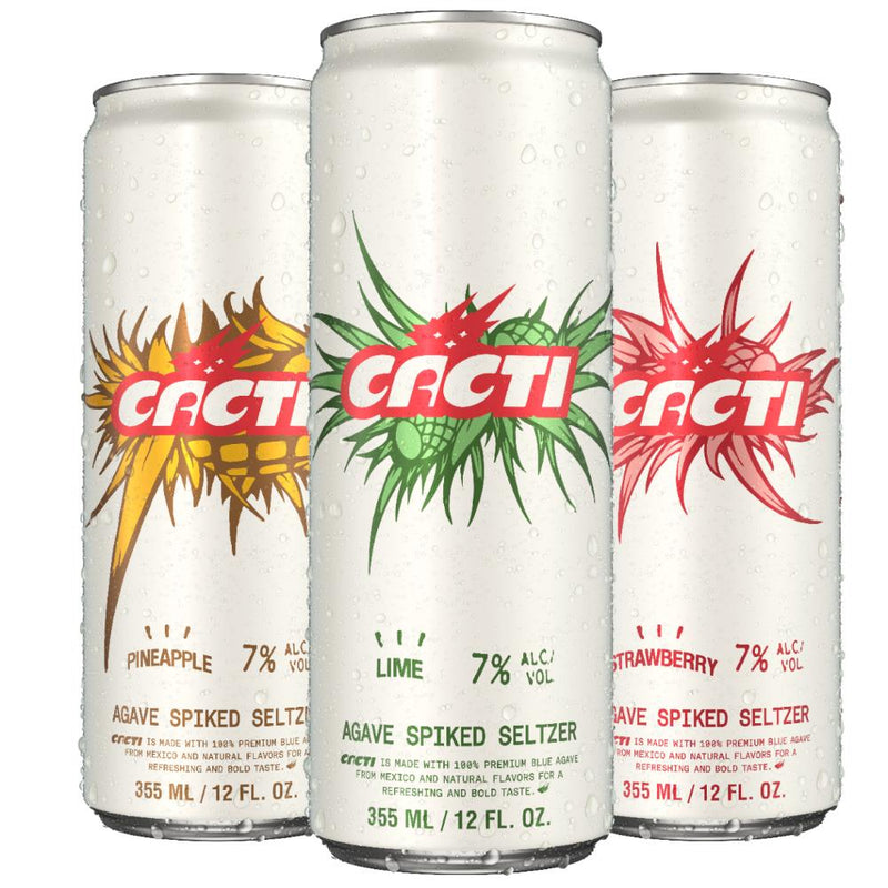 Cacti Pineapple Seltzer By Travis Scott