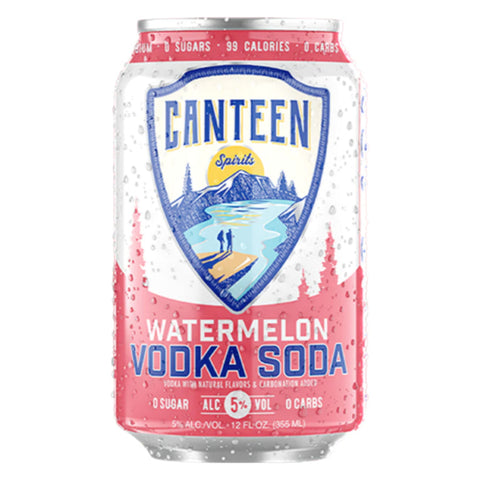 Canteen Watermelon Vodka Soda 6pk