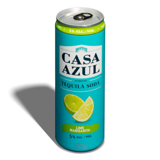 Casa Azul Lime Margarita Tequila Soda 4pk