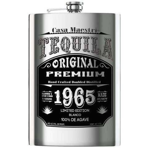 Casa Maestri Flask Edition Blanco Tequila 1.75L Tequila Casa Maestri