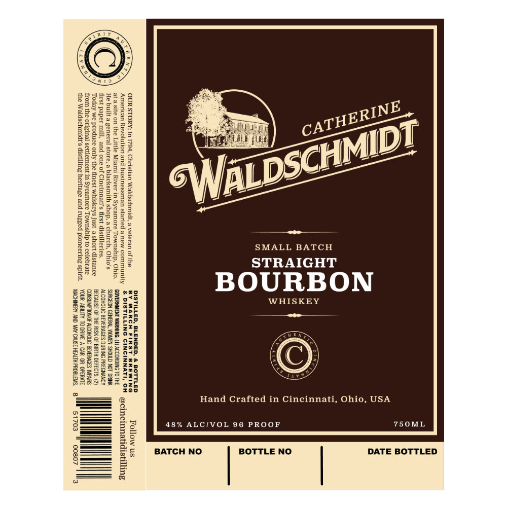 Catherine Waldschmidt Small Batch Straight Bourbon