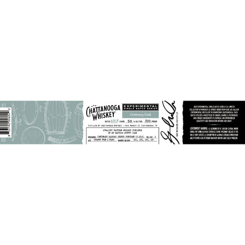 Chattanooga Whiskey Experimental Single Batch 29 Centenary Cask