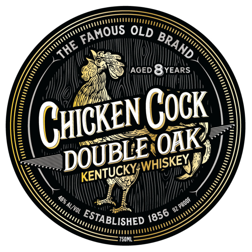 Chicken Cock Double Oak  8 Year Old Kentucky Whiskey