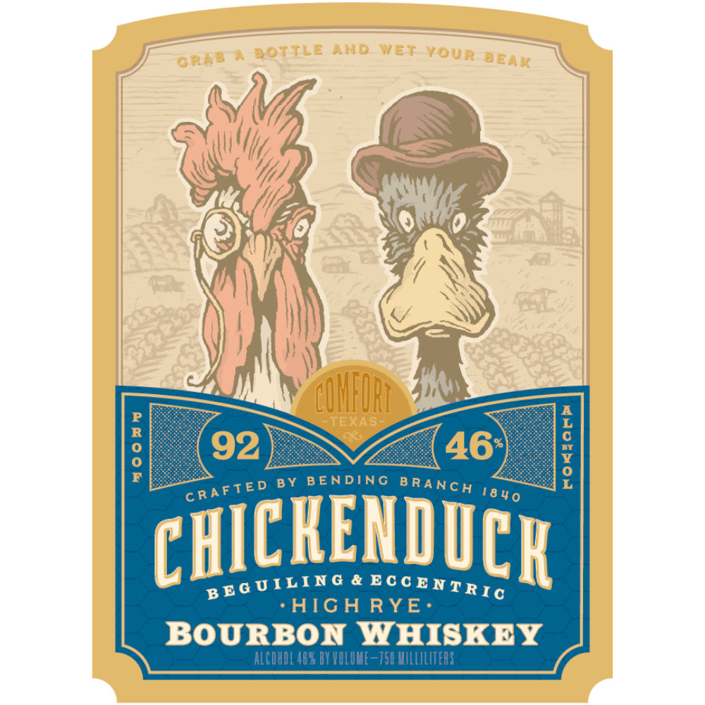 ChickenDuck High Rye Bourbon Whiskey