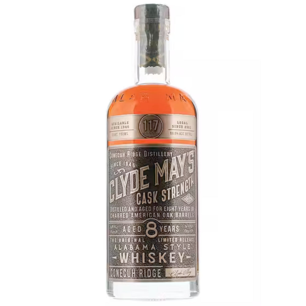 Clyde May’s Cask Strength 8 Year Old Bourbon