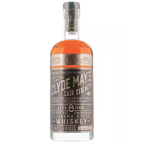 Clyde May’s Cask Strength 8 Year Old Bourbon