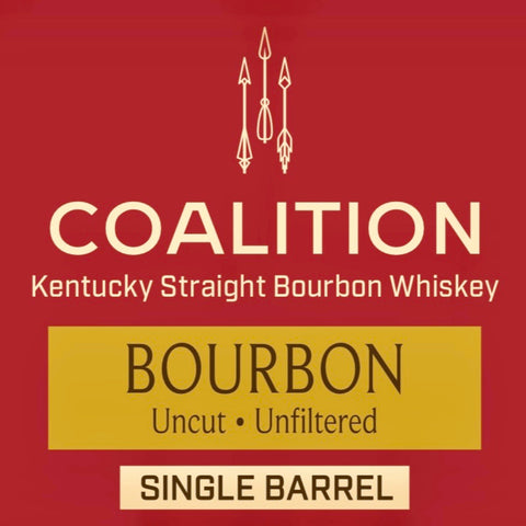 Coalition Single Barrel Kentucky Straight Bourbon