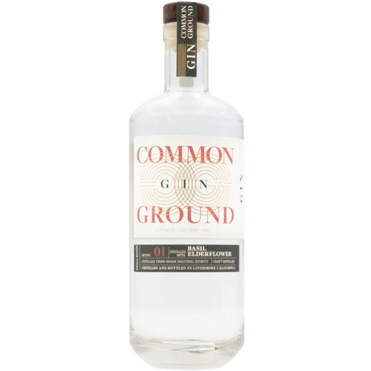 Common Ground Gin Recipe 01 - Basil and Elderflower