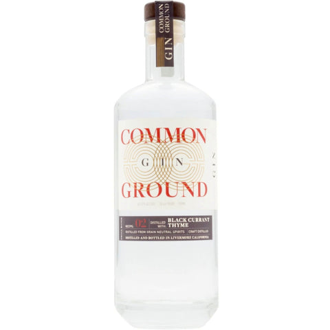 Common Ground Gin Recipe 02 - Black Currant and Thyme