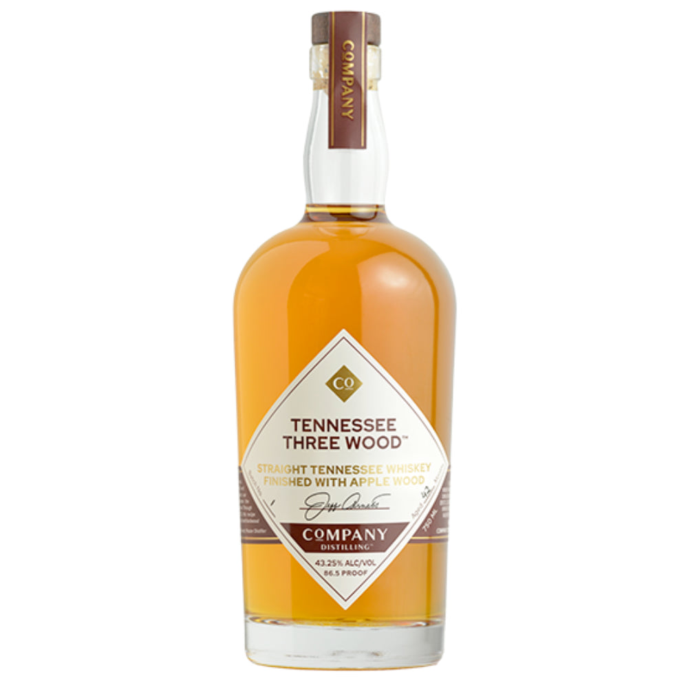 Company Distilling Tennessee Three Wood Straight Tennessee Whiskey