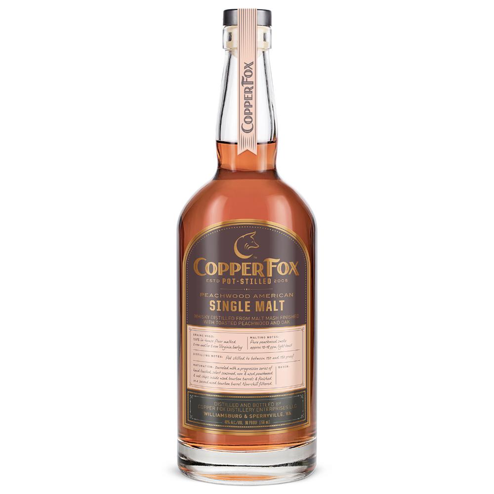 Copper Fox Peachwood American Single Malt Whisky