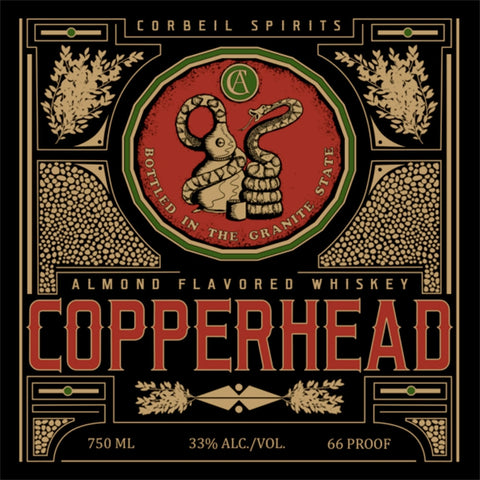 Corbeil Spirits Copperhead Almond Flavored Whiskey