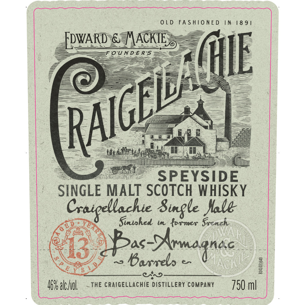 Craigellachie 13 Year Old Armagnac Cask Finish