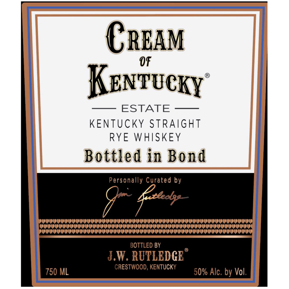 Cream of Kentucky Bottled in Bond Kentucky Straight Rye