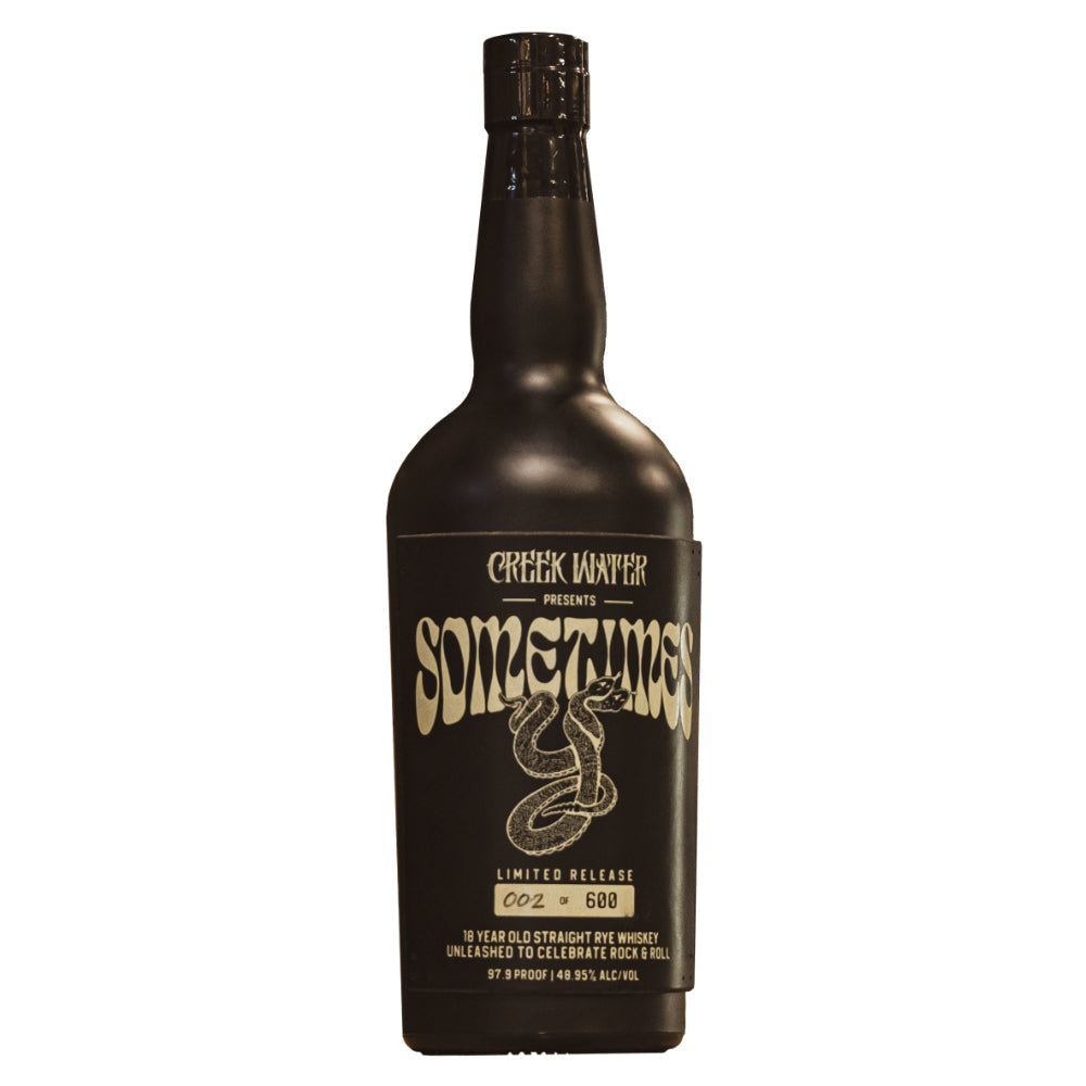 Creek Water "Sometimes Y" Rye Whiskey by Yelawolf