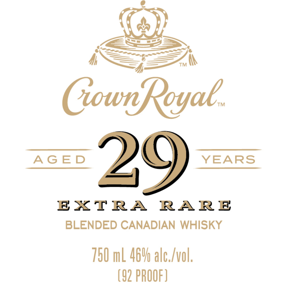 Crown Royal 29 Year Old Extra Rare