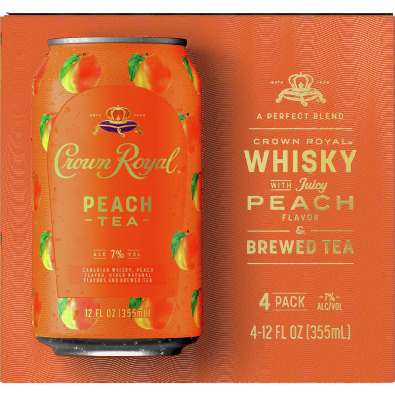 Crown Royal Peach Tea Canned Cocktail