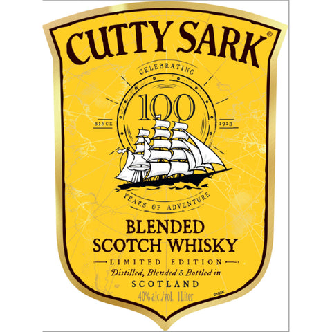 Cutty Sark 100th Anniversary Blended Scotch Whisky