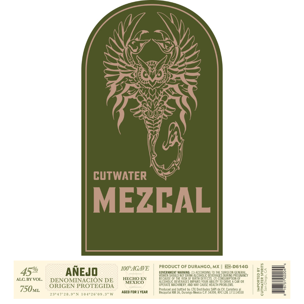 Cutwater Mezcal Añejo