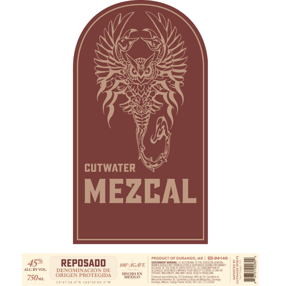 Cutwater Mezcal Reposado