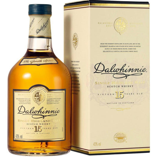 Dalwhinnie 15 Year Old Single Malt Scotch Whisky