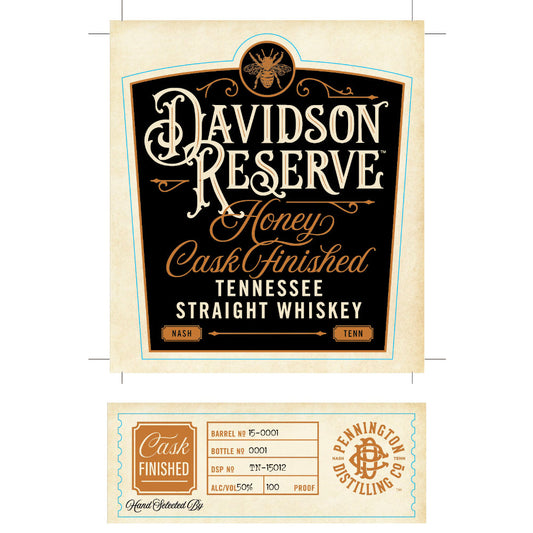 Davidson Reserve Honey Cask Finished Whiskey