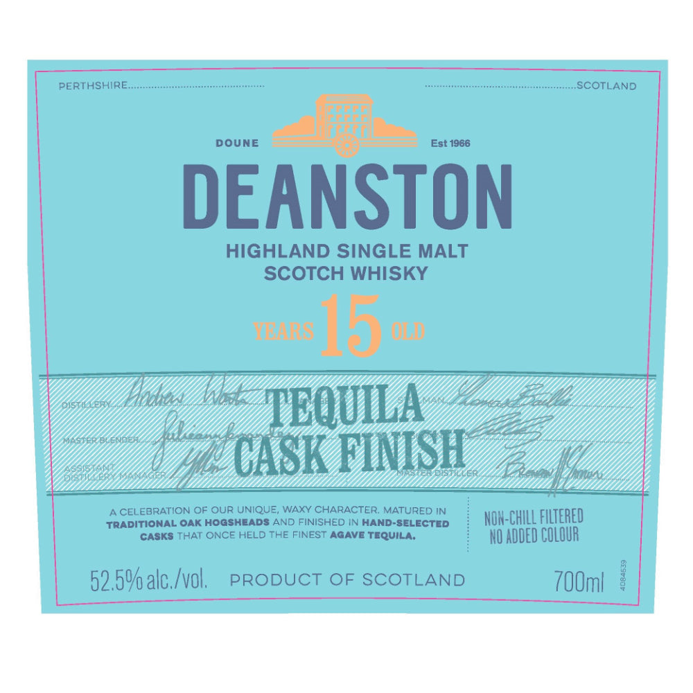 Deanston 15 Year Old Tequila Cask Finish