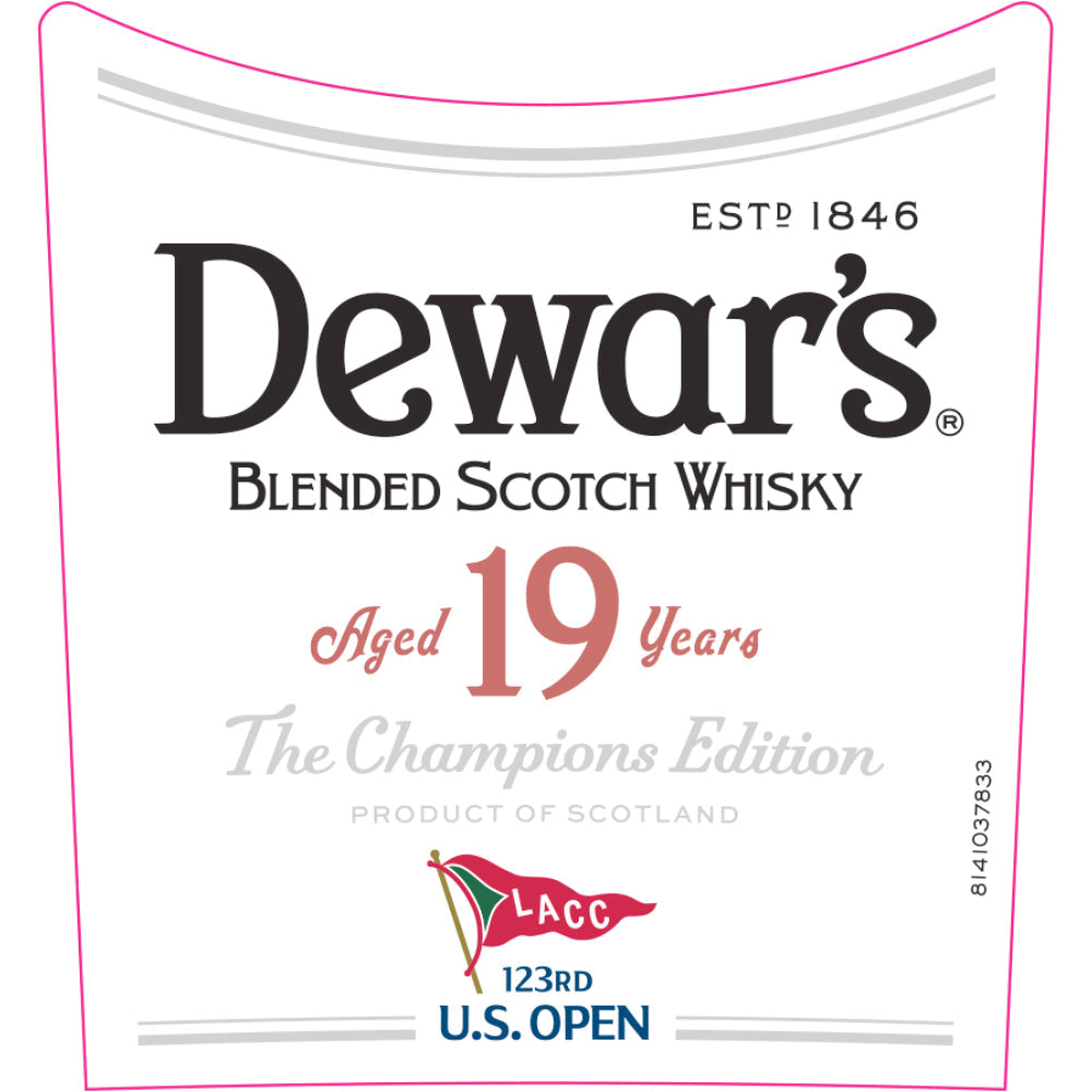 Dewar's 19 Year Old US Open The Champions Edition 2021