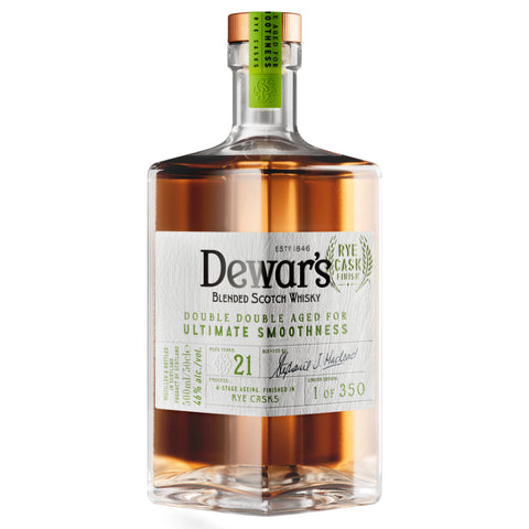 Dewar’s x Blockbar Double Double 21 year old Rye Cask Finish