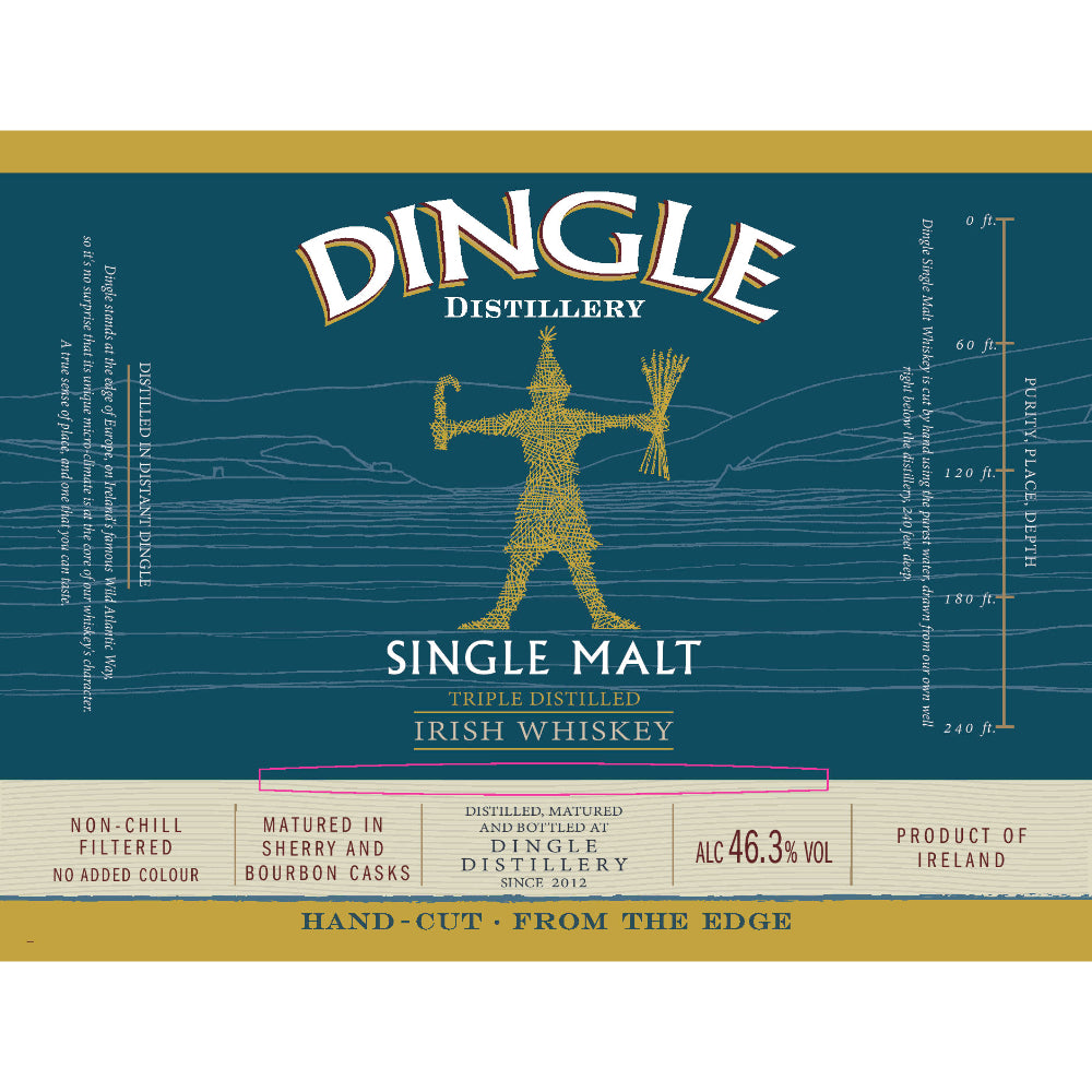 Dingle Single Malt Triple Distilled Irish Whiskey